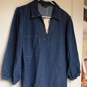 Denim Long Sleeve Dress